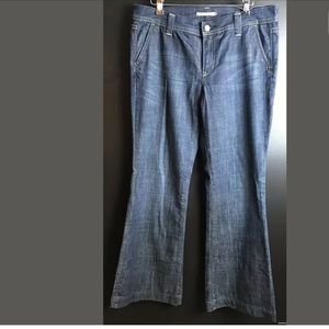 Mint GAP Limited Edition Denim Jeans Dark Flare